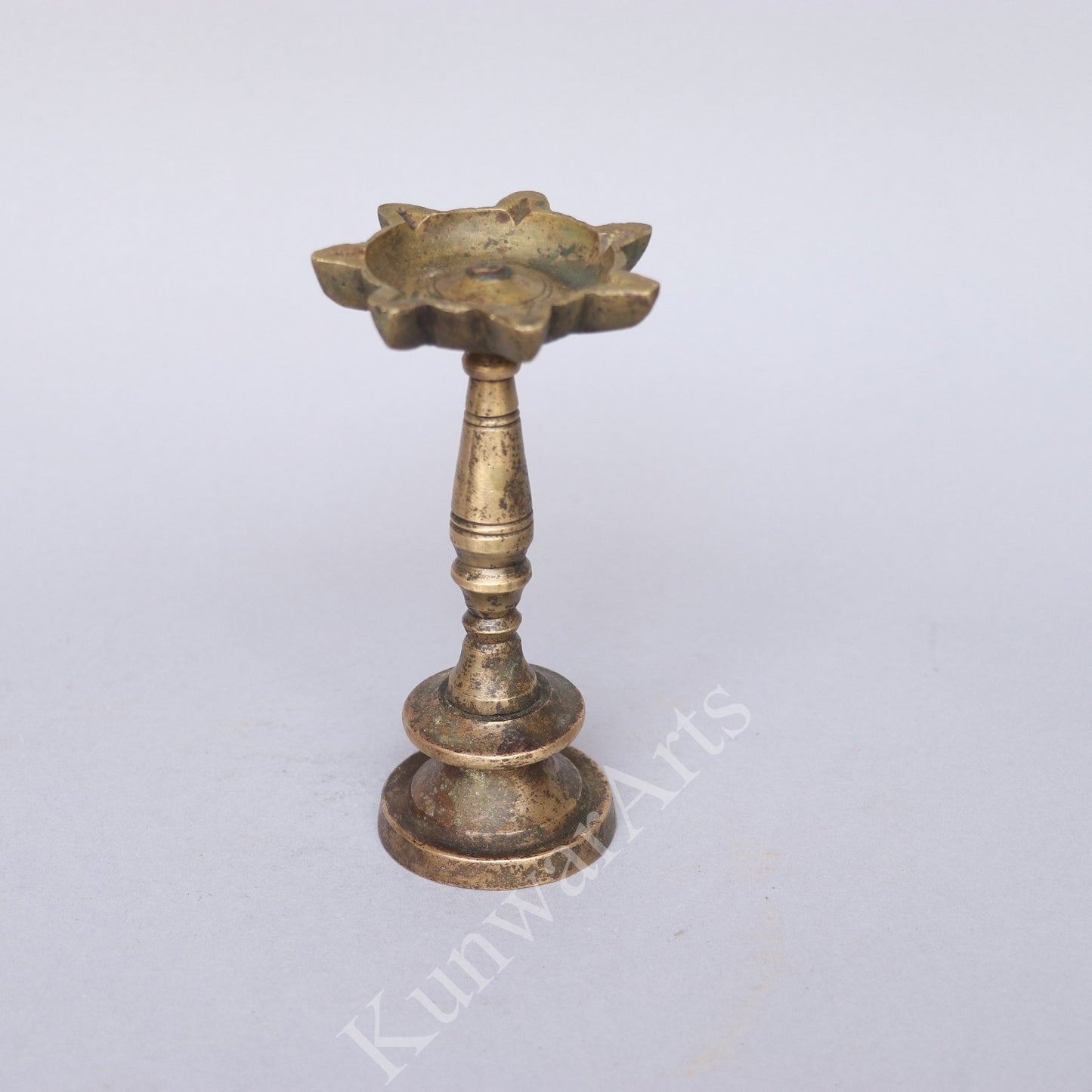Brass Oil Lamp Illumination and Abundance 14cm
