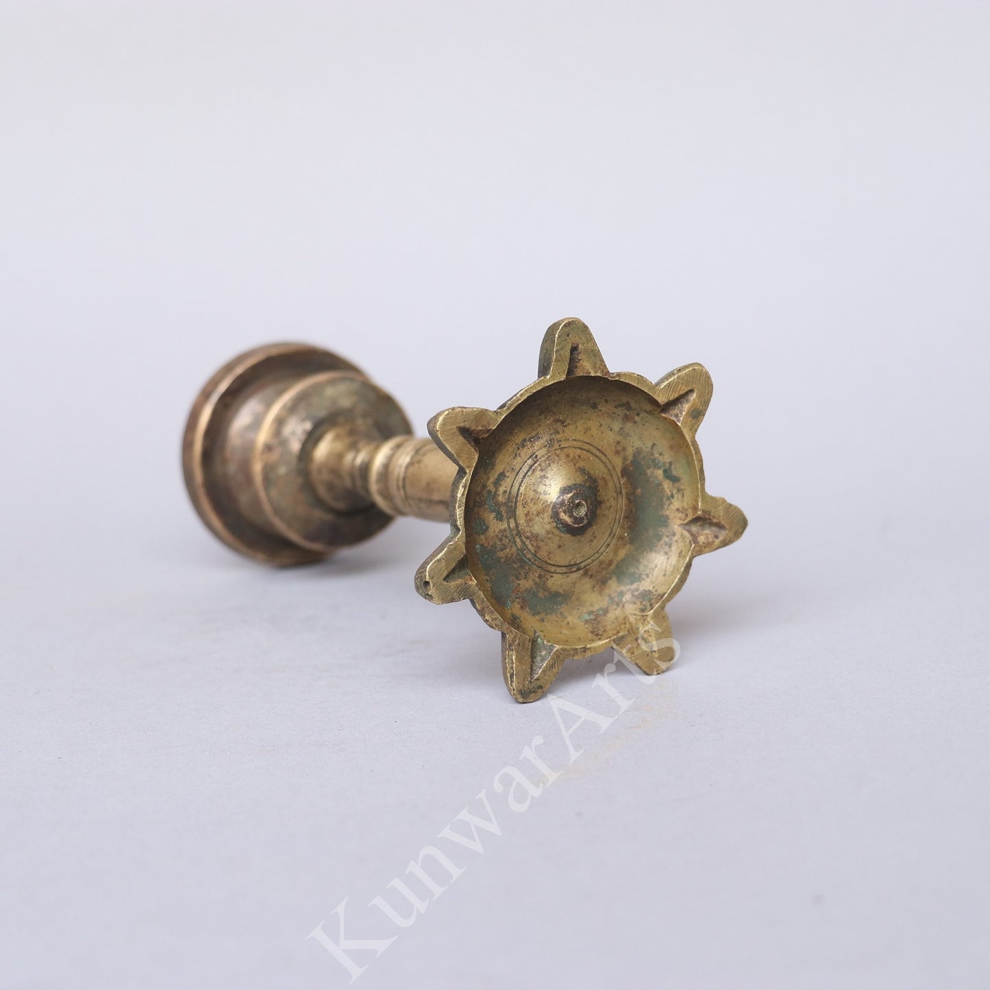 Brass Oil Lamp Illumination and Abundance 14cm