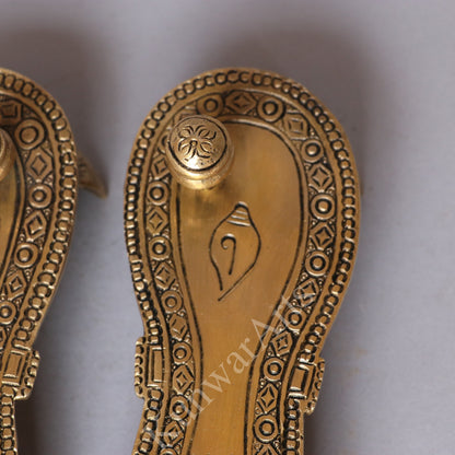 Brass Charan Paduka