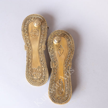 Brass Charan Paduka