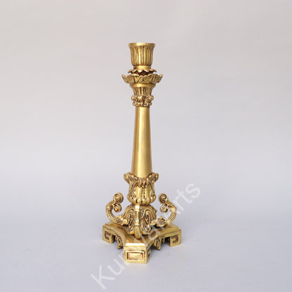 Brass Decorative Candle Stand 28cm