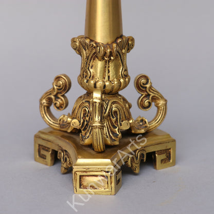 Brass Decorative Candle Stand 28cm