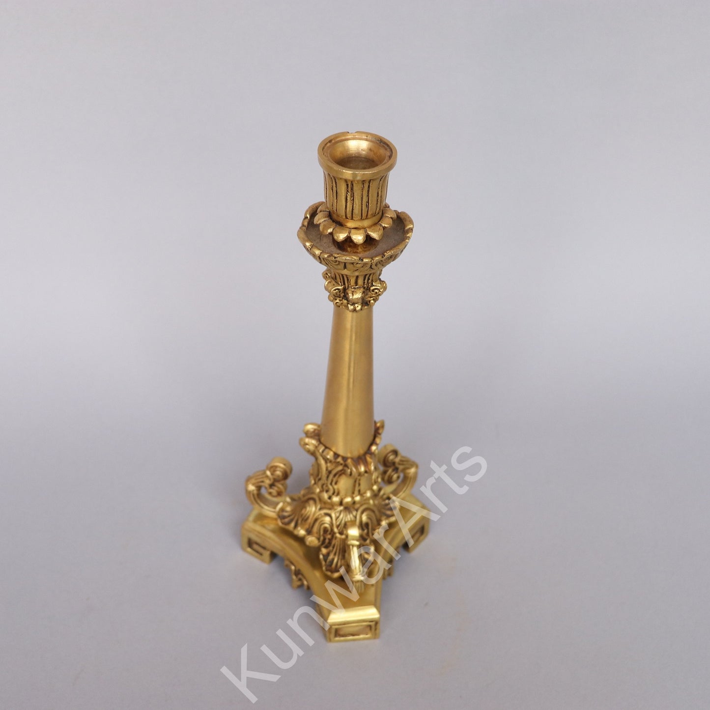 Brass Decorative Candle Stand 28cm