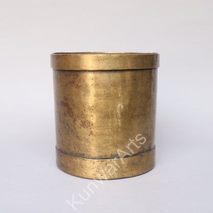 Brass Traditional Storage Container 17cm