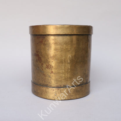 Brass Traditional Storage Container 17cm