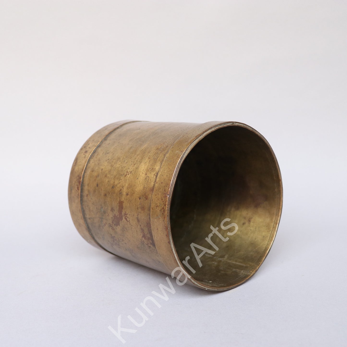 Brass Traditional Storage Container 17cm
