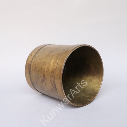 Brass Traditional Storage Container 17cm