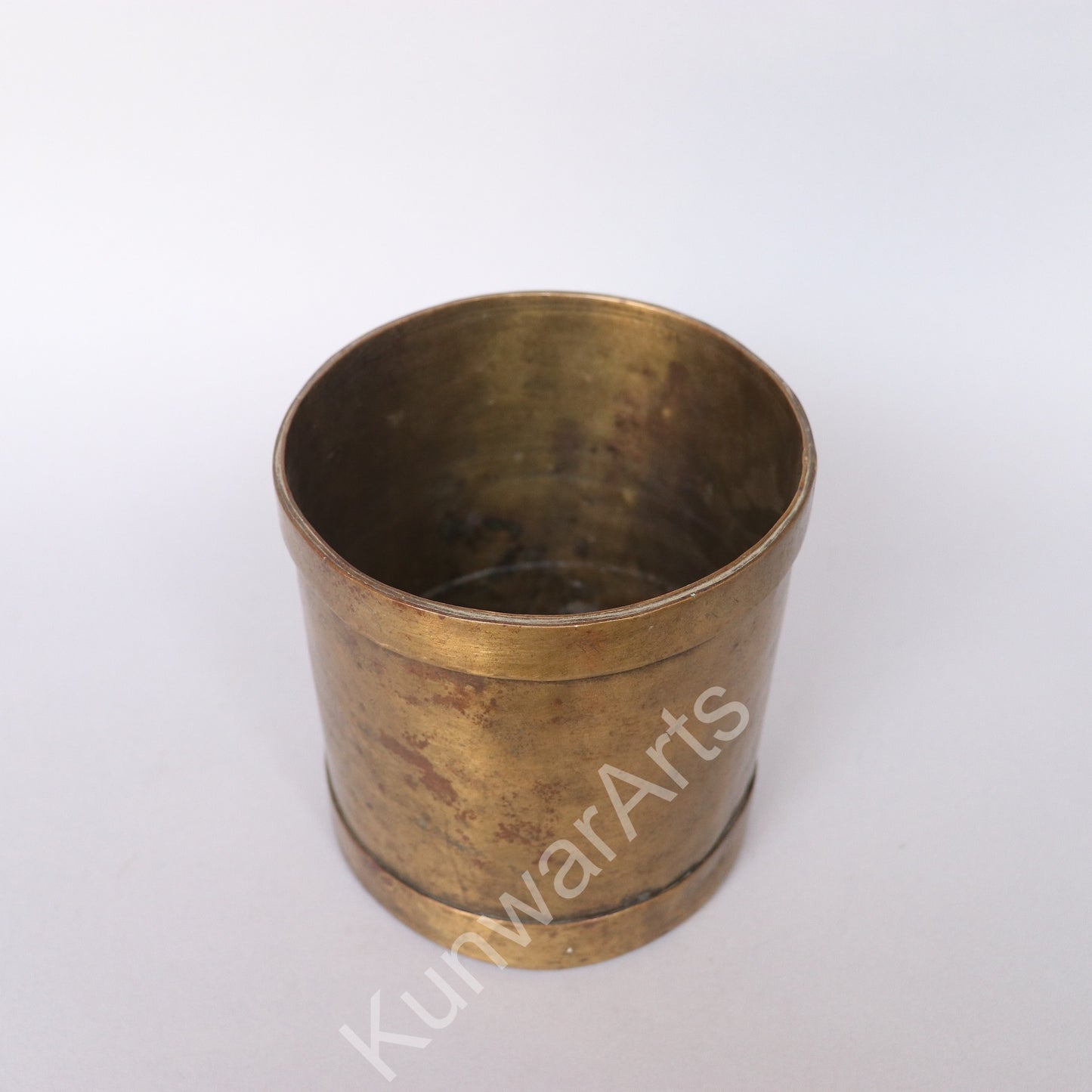 Brass Traditional Storage Container 17cm