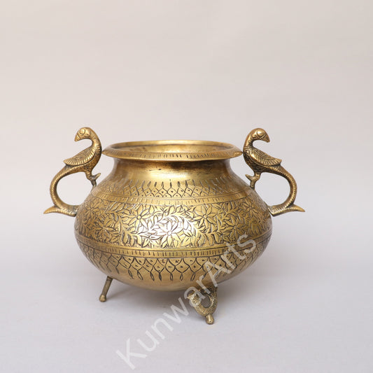 Brass Vintage Decorative Planter 20cm