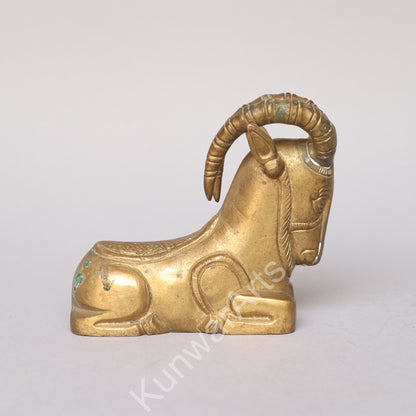 Brass Sheep (Goat) Figurine