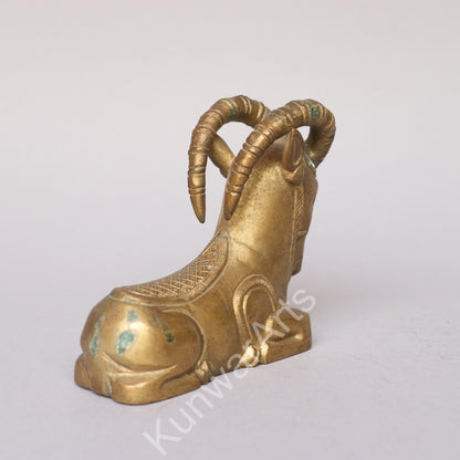 Brass Sheep (Goat) Figurine