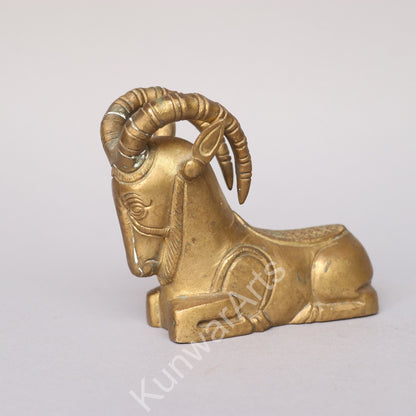 Brass Sheep (Goat) Figurine