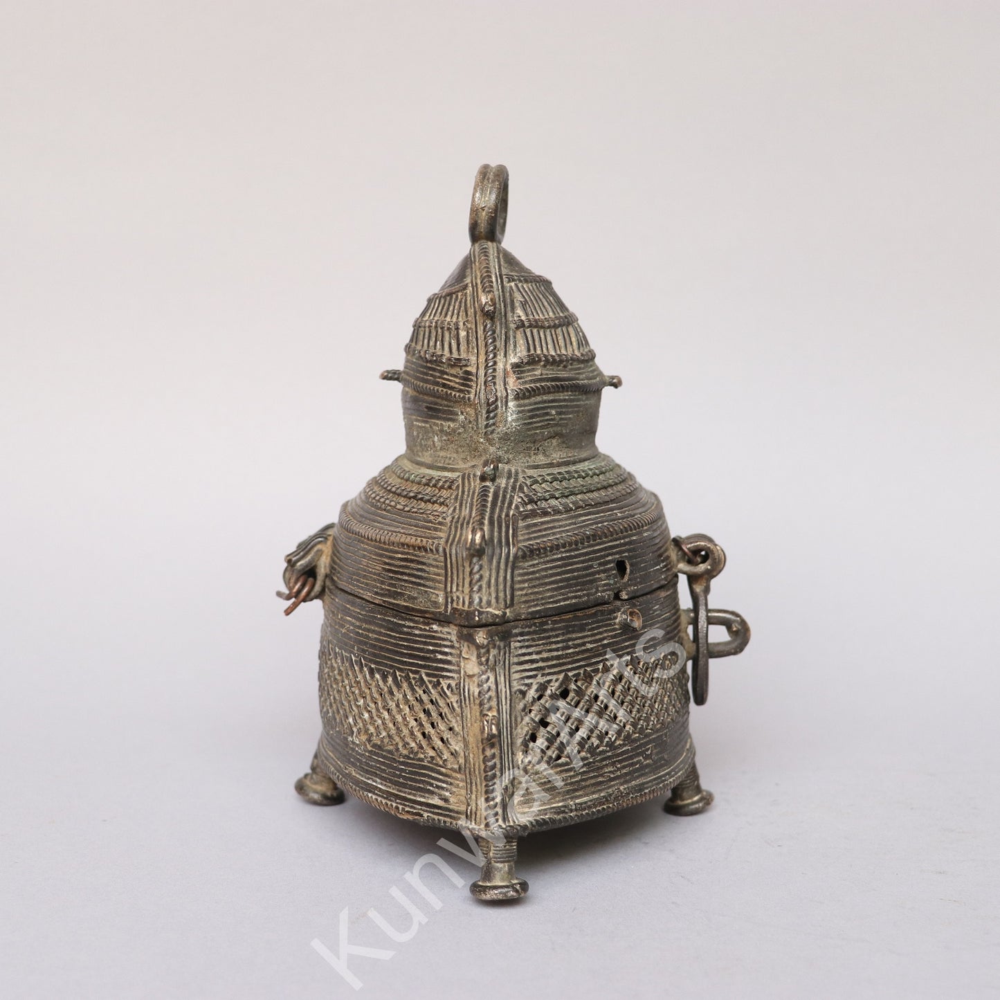 Brass Decorative Storage Box 19cm