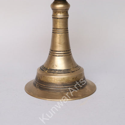 Brass Traditional Oil Lamp 34cm