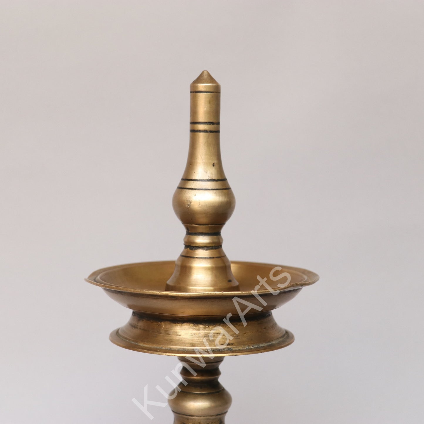 Brass Traditional Oil Lamp 34cm