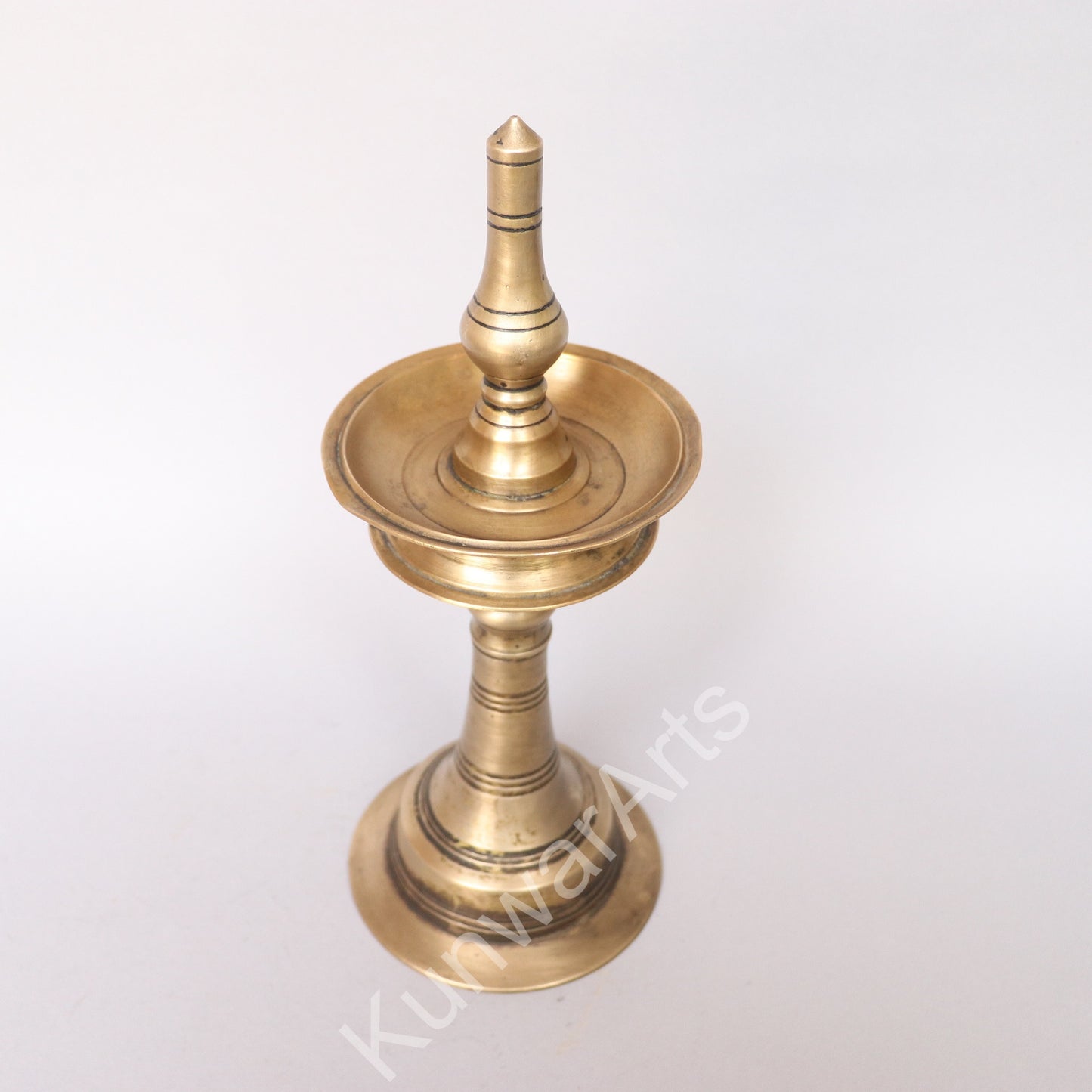 Brass Traditional Oil Lamp 34cm