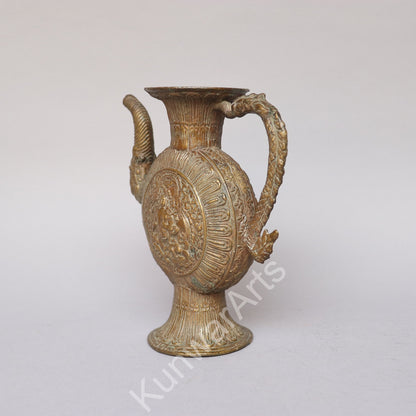 Vintage Brass Tea Kettle 21cm