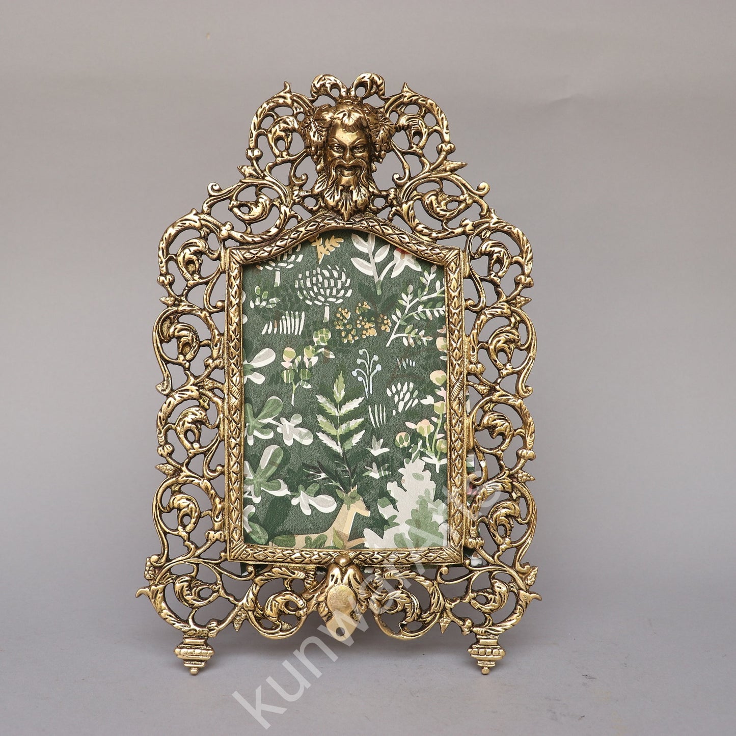 Brass Ornate Photo Frame