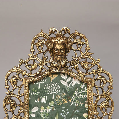 Brass Ornate Photo Frame