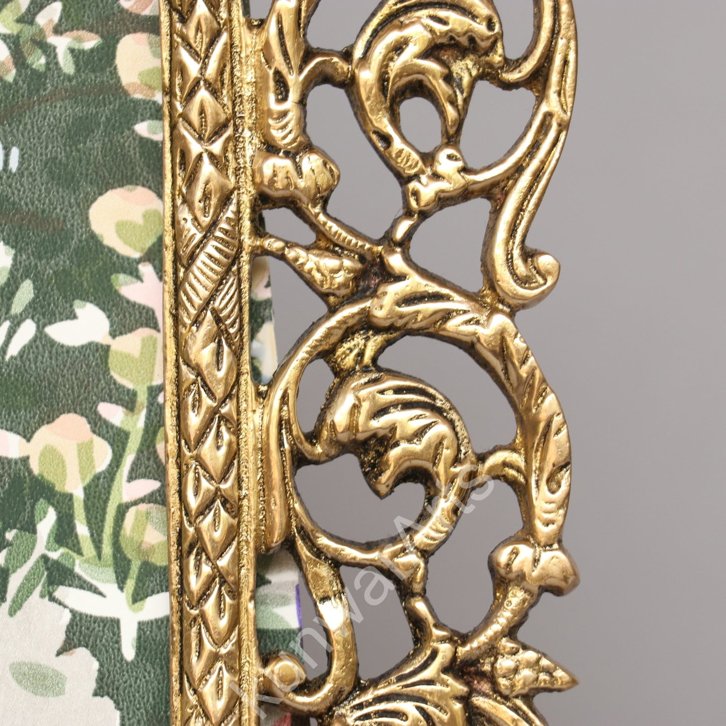 Brass Ornate Photo Frame