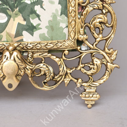 Brass Ornate Photo Frame
