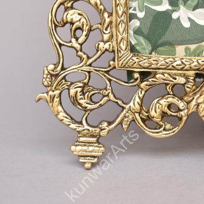 Brass Ornate Photo Frame
