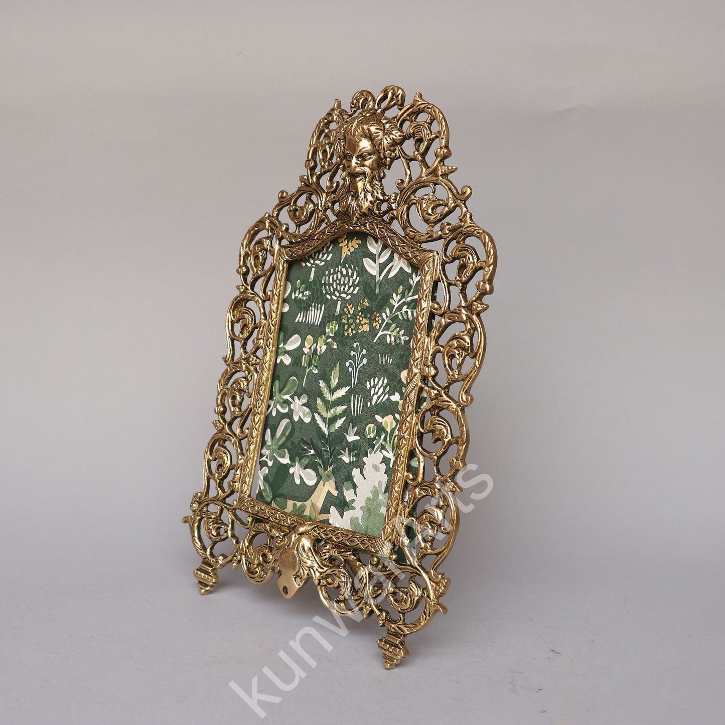 Brass Ornate Photo Frame