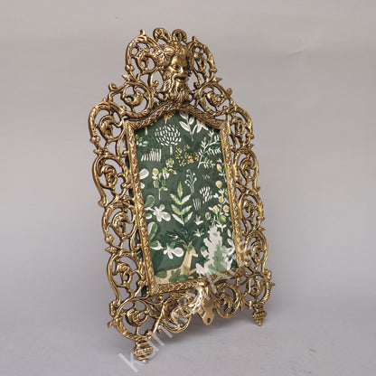 Brass Ornate Photo Frame