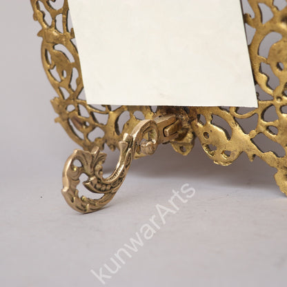 Brass Ornate Photo Frame