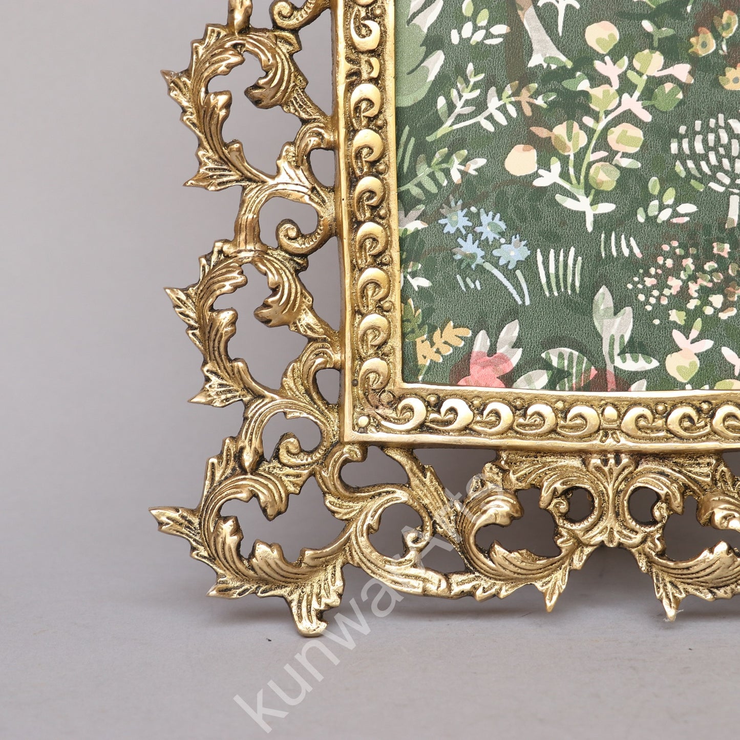 Brass Vintage Ornate Photo Frame