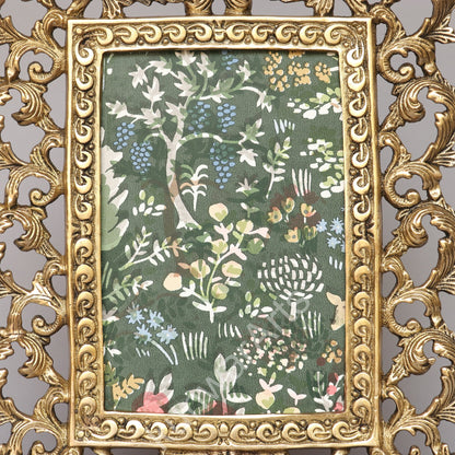 Brass Vintage Ornate Photo Frame