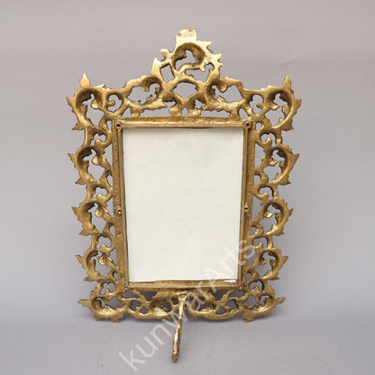 Brass Vintage Ornate Photo Frame