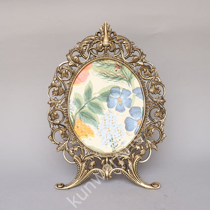 Brass Vintage Photo Frame