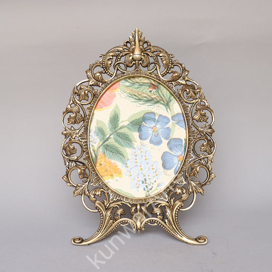 Brass Vintage Photo Frame