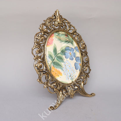 Brass Vintage Photo Frame