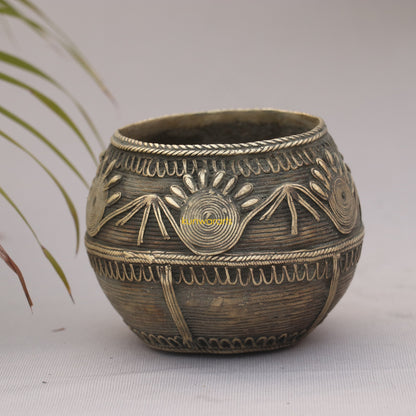 Carved Vintage Measurement Bowl (Rice Bowl)