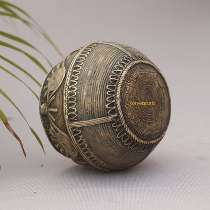 Carved Vintage Measurement Bowl (Rice Bowl)