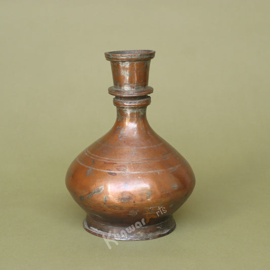 Copper Flower Vase