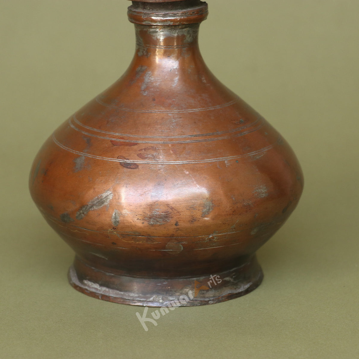 Copper Flower Vase