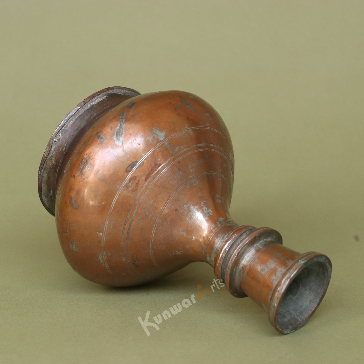 Copper Flower Vase