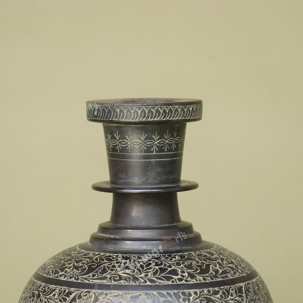 Brass Vintage Flower Vase