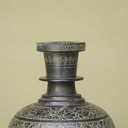 Brass Vintage Flower Vase