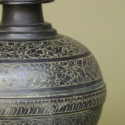 Brass Vintage Flower Vase