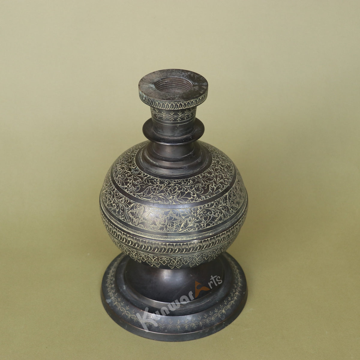 Brass Vintage Flower Vase