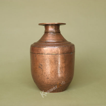 Handcrafted Vintage Copper Water Pot