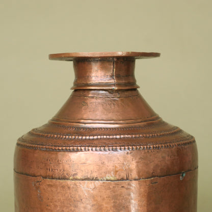 Handcrafted Vintage Copper Water Pot