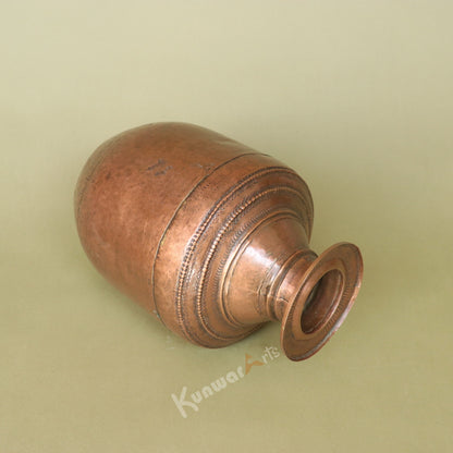 Handcrafted Vintage Copper Water Pot