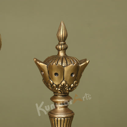Royal Touch of Chess-Inspired Brass Artistry.