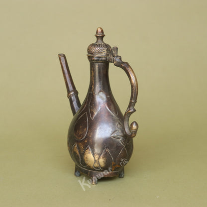 Exquisite Vintage Brass Tea Kettle